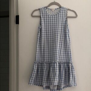 Crewcuts Blue Gingham Girls Dress